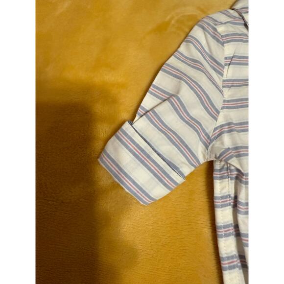 Baby Bgosh snap bottom striped button up shirt Sz 9‎ months NWT - Picture 3 of 6